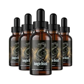 Jungle Beast Pro (5-Pack) Jungle Beast Pro Drops - Jungle Beast Drops Supports Male Vitality