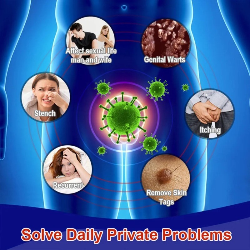 5×pomada Para Eliminar Las Verrugas Del Herpes Genital