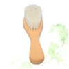 SAFIGLE Natural Wool Baby Hair Brush Comb Bath Shampoo for