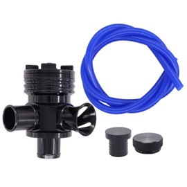 Doo Engy Shut-off Valve, Thrust Air Valve, Exhaust Diverter Turbo Blow Valve BOV Blow Pop Off Valve, Open, Closed Splitter Adjustable for 1.8T 2.7T Engines