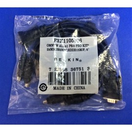 BELKIN OMNVW ALLn1 PS/2 PRO Kit 6ft KVM Cable PN: F3X1105b06