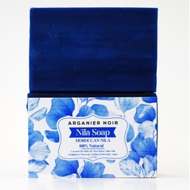 Arganier Noir Moroccan Nila Soap 100% Natural, Sourced from Morocco made with Pure Nila, Shea Butter and Coconut Oil. 1BAR
