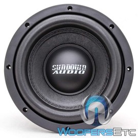Sundown Audio E-8 V.6 D4 8" 300W Dual 4-Ohm EV.6 Series Subwoofer