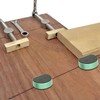 4 Pcs 19mm Bench Dog Green Aluminum Alloy Workbench Peg