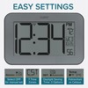 La Crosse Technology Atomic Digital Wall/Table Clock, 10" x 6.5"