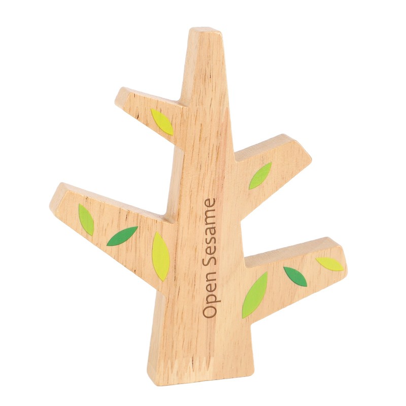 Wooden Animals Stacking Toy Colorful Improve Coordination Blocks Balancing Tree