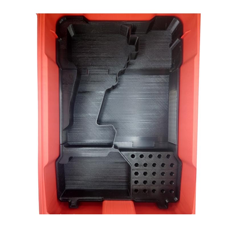 Packout Insert For Milwawkee M18 Drill Driver With Hex Bit
