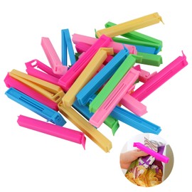 Sealing Clips Pack of 30 Bag Clips Food Bag Sealing Clips Food Sealing Clips for Home Kitchen Office 11 cm 5 Colours