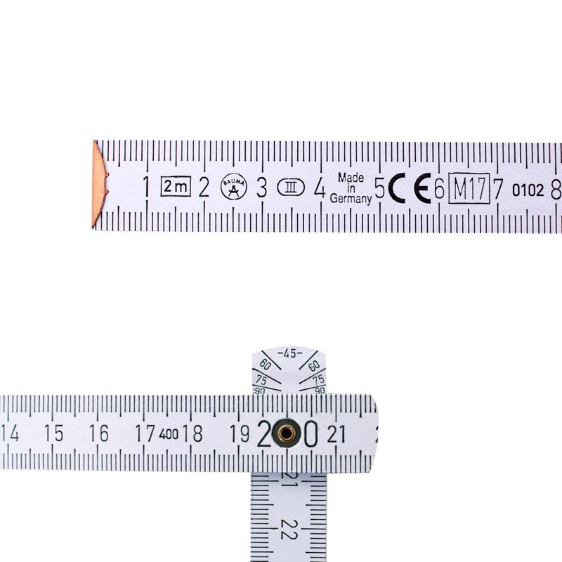 Folding Ruler Metre Stick - Laser Engraved with Saying- Father's