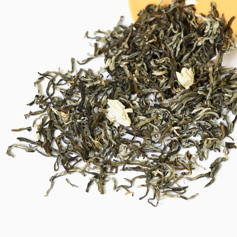 GOARTEA 2Pcs 250g / Total 17.6oz Nonpareil Supreme Jasmine Green