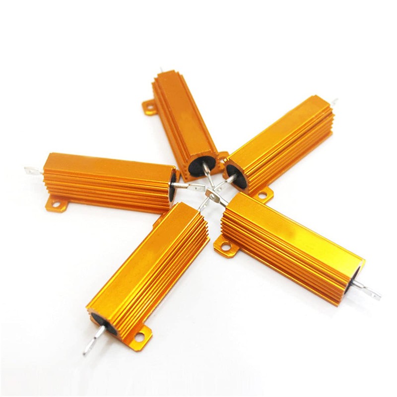 50W Resistor Aluminum Shell Resistors 2R Resistor Wirewound Resistor for