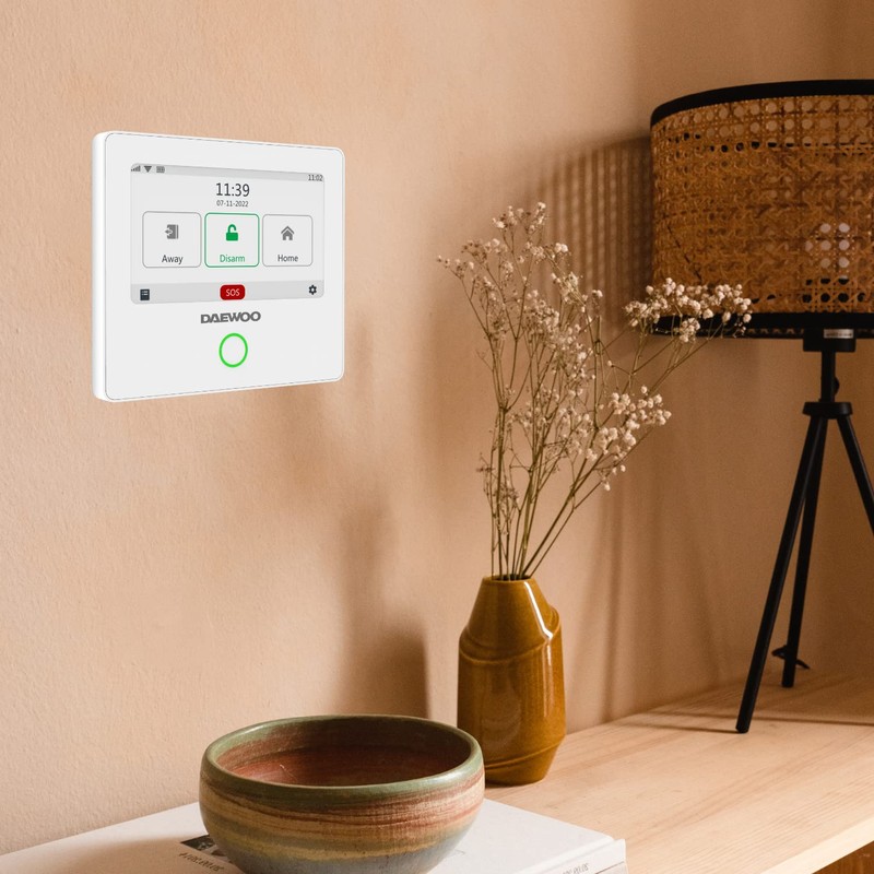 Daewoo Security Wireless Door Sensor Door Switch WDS301, White