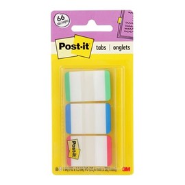 3M Post-it Banderitas Tabs Colores, 2.5x3.8cm (Modelo 686)
