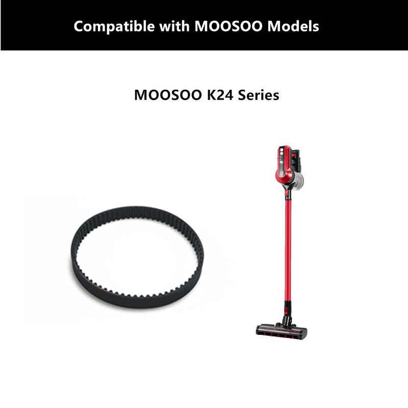 CPAI Replacement Belt for Moosoo K24 Cordless Vacuum Cleaner (2