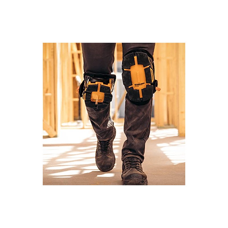 ToughBuilt - GelFit Stabilizer - Rodilleras profesionales - Cómodo cojín