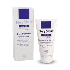 NeySkin Night Gesichtscreme, Feuchtigkeitscreme Gesicht mit Lavendelöl, CQ10 und Sheabutter, feuchtigkeitsspendende Nachtcreme für Frauen und Männer, parabenfrei, aus deutscher Herstellung, 50 ml