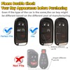 RFSRZ for Jeep Key Fob Cover,Soft Full Protection Shell Case