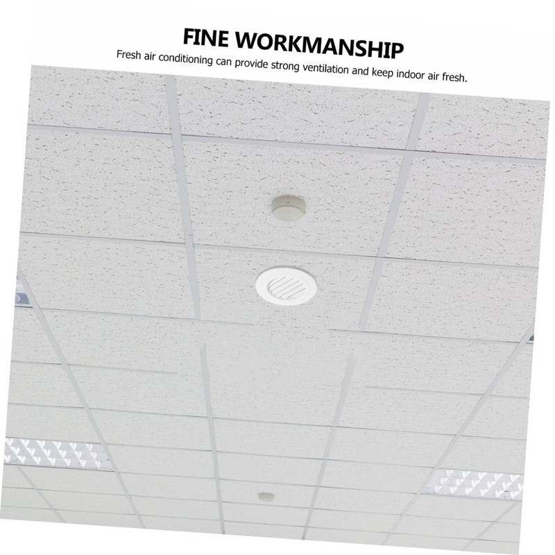 Levemolo Round Air Vent Cover Soffit Vent for Ceiling Wall