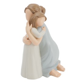 Carracci Mother and Daughter Figurines, The Greatest Bond Mom and Daughter Statues, Sculpted Hand-Painted Figures Gifts for Mother’s Day Anniversary Birthday