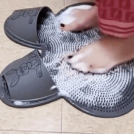 Foot Exfoliating & Cleansing Pad Foot Scrubber White 50ea