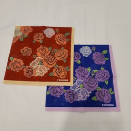 Renoma 대구백화점 레노마남녀 1매 나염 손수건(RFI8207) Daegu Department Store Renoma Unisex Printed Handkerchief (RFI8207)