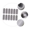Vaguelly 12pcs Universal Toilet Seat Cushion Pads Anti-Slip Toilet Seat