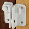SAYAYO EMS3005-W Stainless Steel Door Bolt Small Lockable with Padlock