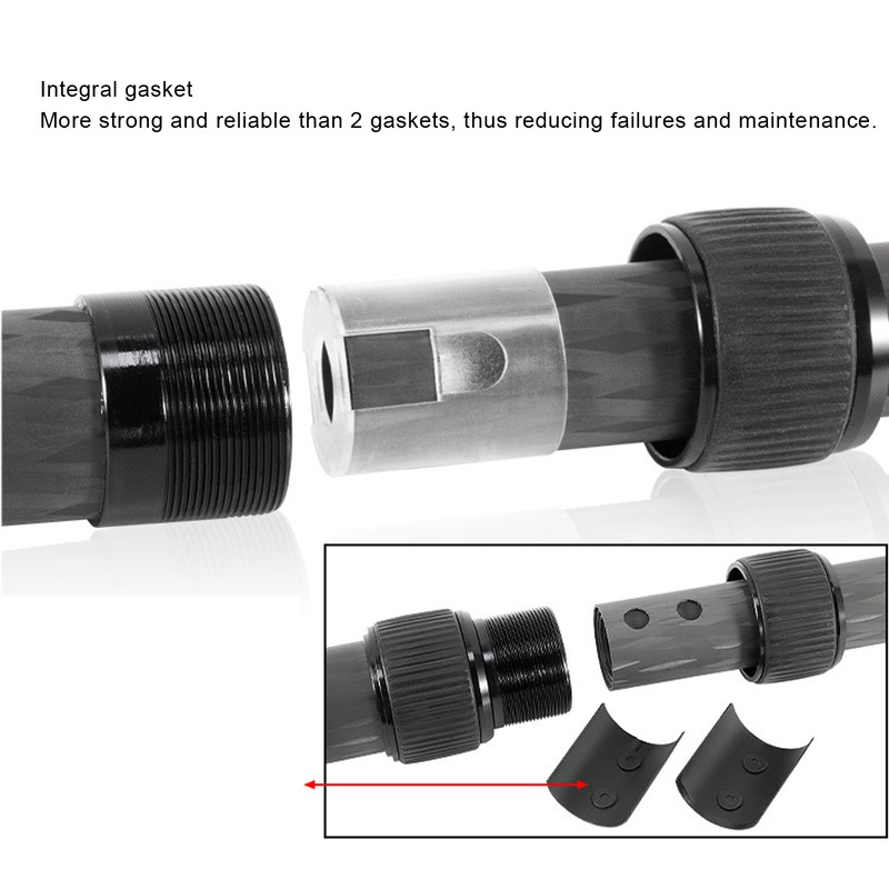 Tripod Extension Pole Telescopic 2 Section Tripod Center Column Extender
