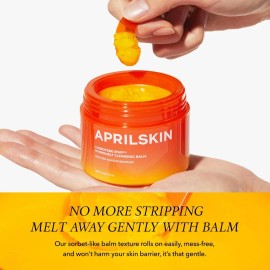 Aprilskin Carrotene IPMP Hydromelt Cleansing Balm, 3.04 fl.oz, Noncomedogenic
