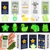 Cinnvoice 75 Sets Affirmation Mini Luminous Resin Appreciation Gift Box