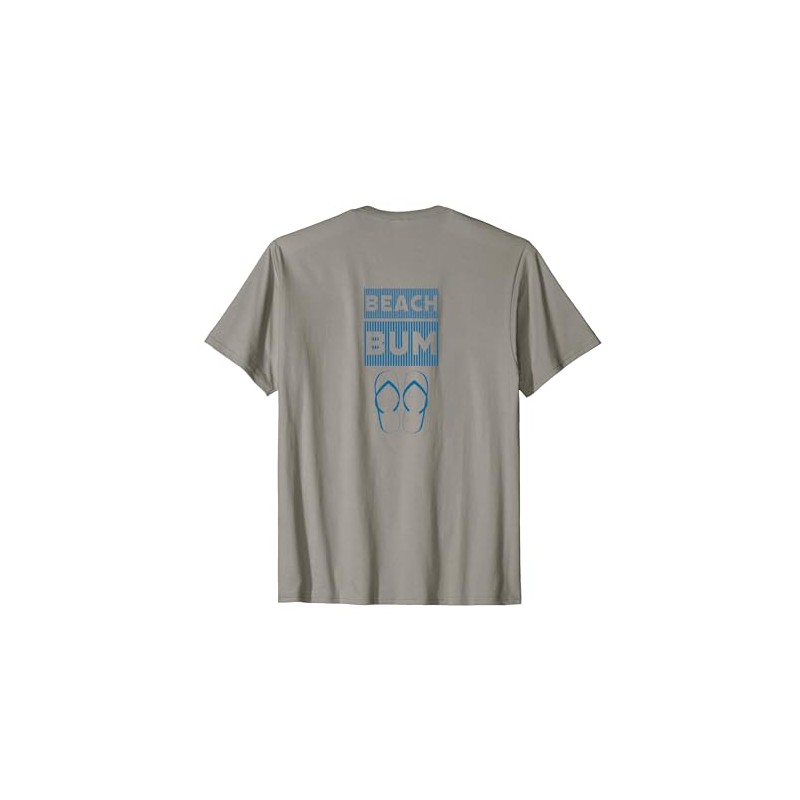 Beach Bum Body Cream Sand Sun T-Shirt, gray