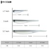 Daiwa Bass Worm Steez Real Slugger 3" Chart Pearl Shad
