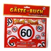 Udo Schmidt Birthday Guest Book 60 Years Traffic Sign Guest