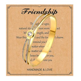 Stocking Stuffers Holiday Outfits for Women 2024 Friendship Bracelets for Women Matching Bracelets Best Friend Bracelet Adjustable Braided Bracelet Birthday Gifts for Women Stockings Stuffers