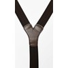 Lloyd Braces 25 mm Plain Leather Back Clips 40 Brown,