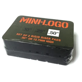 Mini Logo 1/2" Risers Single Set