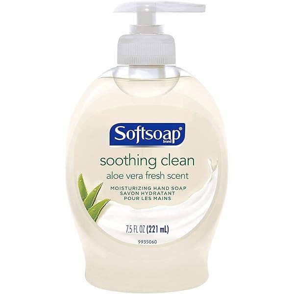 Softsoap New 804036 Hand Soap 7.5Oz Aloe Vera (6-Pack) Hand