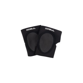 Gul Pro Knee Pads Black - Adjustable elasticated straps for ease of donning - SMALL A 15.5-16.5" 39-42cmB 13.5-14.5" 34-37cm