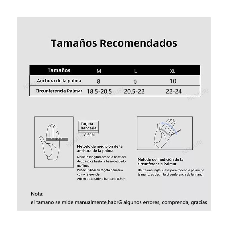 Nemuri Guantes Para Gym Con Muñequera Mujer Rosa, Pesas, Crossfit