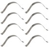 YHXiXi 50pcs Spring Clips Stainless Steel Picture Frame Hardware DIY