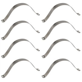 YHXiXi 50pcs Spring Clips Stainless Steel Picture Frame Hardware DIY Picture Framing Tools 85x9mm