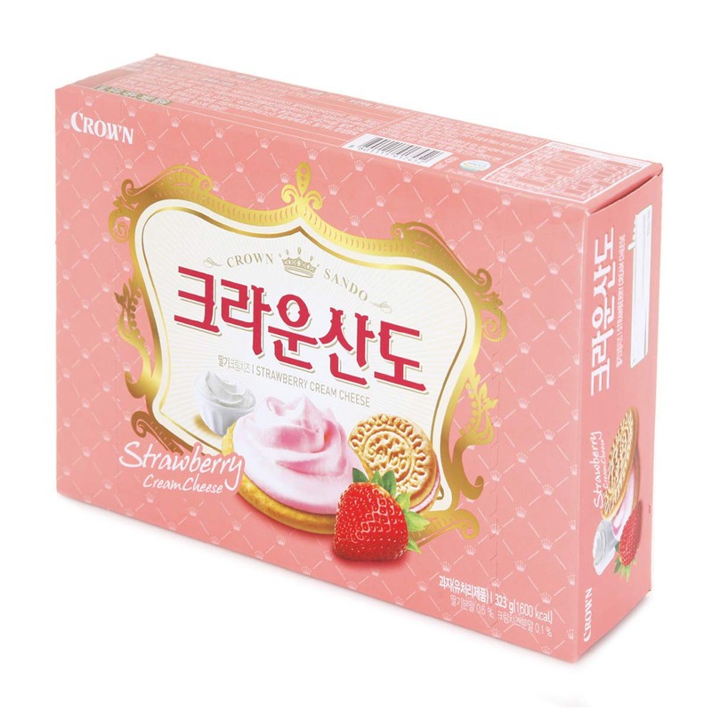 Crown Biscuit Sando Strawberry, 5.6 Ounce