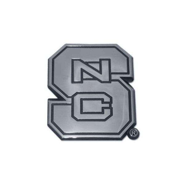 Elektroplate North Carolina State University (S" with NC) Emblem