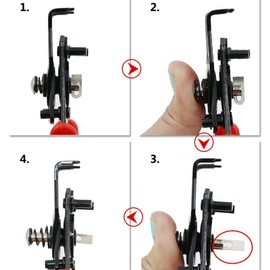 SEWACC 1 Set Professional Circlip Plier with Interchangeable Tips for Automotive Plumbing Mowers Durable High Repair Tool for Ring Retaining