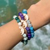 Fahlo Drift Bracelet Manatee Tracking Bracelet, Elastic, Supports Clearwater Marine
