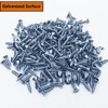ELOOGAA 65pcs 3/4 inch Galvanized Wood Screws,Wood Screws for Drywall,Phillips