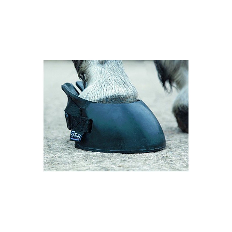Shires Equestrian - Temporary Shoe Boot - Black - Size: