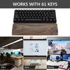 SHIDOW Walnut Keyboard Wrist Rest, Gaming Walnut Keyboard Wrist Pad,