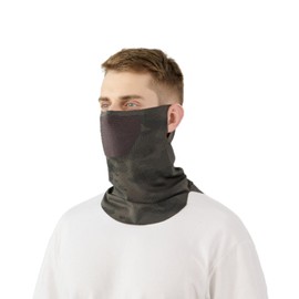 Vanolu Ice Silk Neck Gaiter Face Mask for Men Women, UPF 50+ Summer Cooling Balaclava UV Protection Bandana Scarf for Cycling, Motorcycle, Hiking, Golf (Dark Grey)