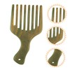 Healeved Sandalwood Wide Tooth Hair Pick Comb Static Hair Styling